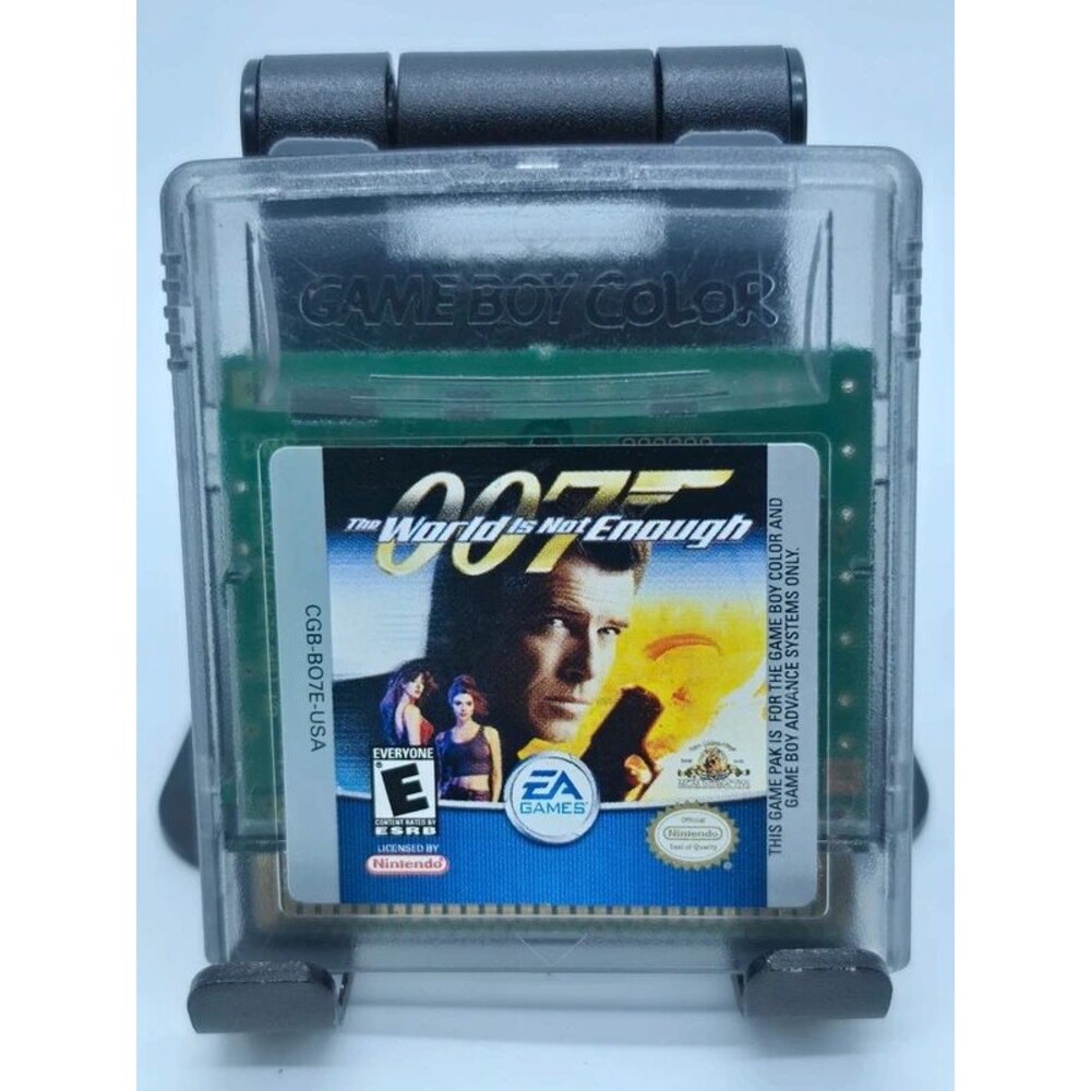 007: The World Is Not Enough (Nintendo Game Boy Color, 2001) Tested Authentic